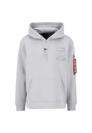 Patch Loose Fit Hoodie