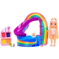 Rainbow High Minipuppe Rainbow High Little Pool Day with Blush Playset