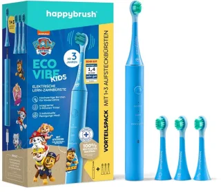 happybrush ECO VIBE KIDS Paw Patrol +3 Refills (Schwarz)