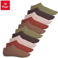 Footstar Sneakersocken EVERYDAY! 10 Paar / 20 Paar Damen & Herren Sneaker Socken (10-Paar) Perfekte Passform, angenehme Nähte, verstärke Ferse & Spitze