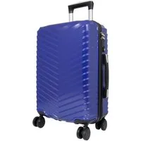 Warenhandel König Hartschalen-Trolley Aligse, 4 Rollen, Dehnfalte für Gr. L und XL, aufrecht rollbar, TSA-Schloss