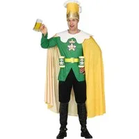 Fiestas Guirca Kostüm Bierkönig „Bier bin ich König“ Herren Halloween Fasching Karneval