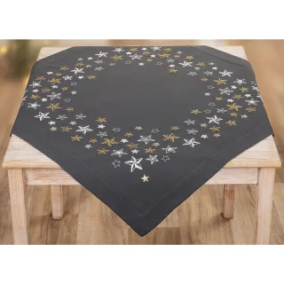 Stickmitteldecke "Sternenhimmel"