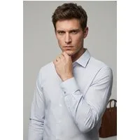 Calvin Klein Businesshemd Slim fit mit Rundhalsausschnitt