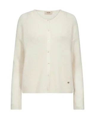MOS MOSH - MMAlmine Knit Cardigan ecru - Gr. - XS