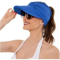 Cachito Strohhut Strohhut Sun Visor Hüte für Damen, verstellbare leichte Sommerhut
