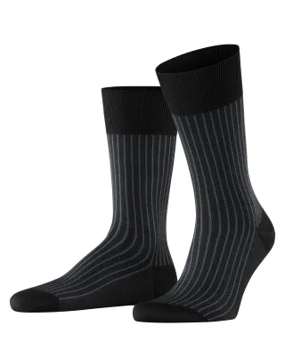 FALKE - FALKE Oxford Stripe Herren black-mix - Gr. - 45.5