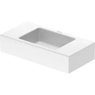 Duravit Vero Air Möbel-Waschtisch 0724500000 50 x 25 cm, ohne Überlauf, mit Hahnlochbank, ohne Hahnloch, weiß