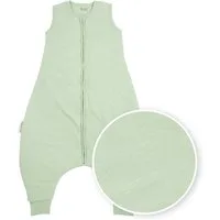 Meyco Baby Babyschlafsack Slub Soft Green (100% Baumwolle, 1 tlg), 80cm