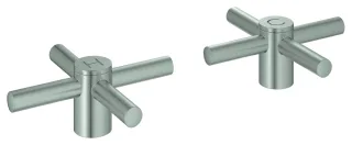Grohe Kreuzgriffe Atrio 14215 1 Paar supersteel, 14215DC0 14215DC0