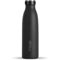 720°DGREE Trinkflasche Isolier Trinkflasche milkyBottle Edelstahl onyx bl. powder rob. 0,5l