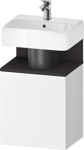 Duravit Qatego Waschtischunterbau wandhängend Weiß Matt 440x350x645 mm - QA4076L80180000 QA4076L80180000