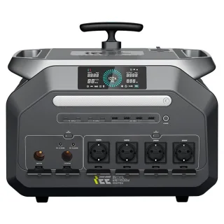 [EU Direct] IEETek P2400 2400W APP Control Portable Power Station 2048Wh 4000+Cycles LiFePO4 Battery 2400W Pure Sine Wav