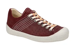 Eject 20390.012 DASS Herren Sneakers bordeaux rot Echtleder Gummi Laufsohle