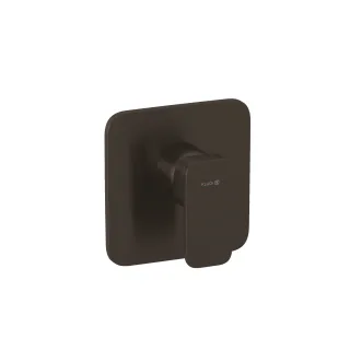 KLUDI-RENON Unterputz-Brause-Einhandmischer, Feinbau-Set mit Funktionseinheit Brushed Gunmetal PVD 42755N275