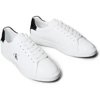 Calvin Klein LOW PRO CUP LACEUP LTH MOIRE Sneaker Halbschuh, Schnürschuh, Freizeitschuh mit heller Laufsohle