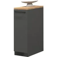 KOCHSTATION Apothekerschrank KS-Sole,Apothekerkommode Breite/Höhe 30/85 cm, Anbau-und Unterbau möglich