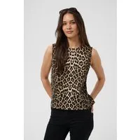 KAFFE Blusentop Ärmellose Bluse KAjessica