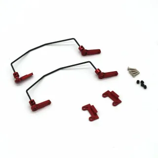 1/14 Metal Upgraded Anti Roll Bar Set For Wltoys 144001 144002 124016 124017 124018 124019 LC Vehicle Model Parts