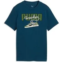 PUMA T-Shirt GRAPHIC SNEAKER TEE B Regular Fit, Kurzarm, sportlicher Stil, für Jugendliche