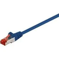 Patchkabel Cat.6 S/FTP (PiMF) blau, 15cm