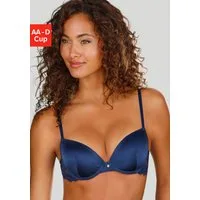LASCANA Push-up-BH Alana mit hohem Seidenanteil und edler Spitze, Dessous