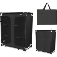 NILS CAMP Campingschrank XL Mehrzweckschrank für Unterwegs Outdoor Reiseschrank 82×47×105cm