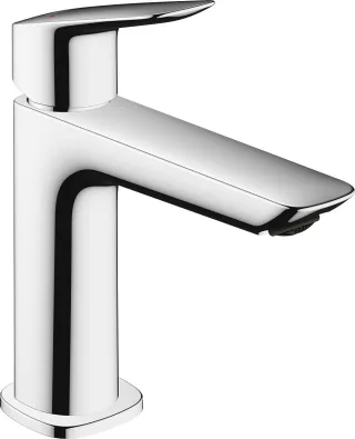 Hansgrohe Waschtischmischer 110 Logis Fine mit Push-Open Ablaufgarnitur chrom,71274000 71274000