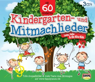 Die 60 Schönsten Kindergarten- und Mitmachlieder