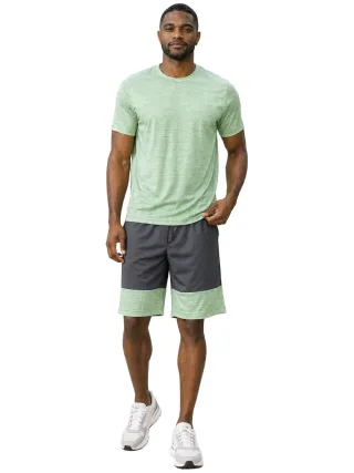 Kruze | Herren Jersey T-Shirt- und Shorts-Set
