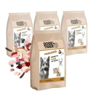 Dogs'n Tiger Adult Waldläufer Wild & Gemüse 4x2 kg