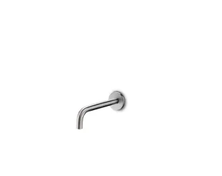 JEE-O Slimline Wandauslauf 90 für Waschtisch und Wanne, lang, edelstahl gebürstet, 800-3810 800-3810