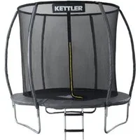 KETTLER Gartentrampolin KETTLER Outdoor Trampolin JUMP, Ø 244 cm, Randabdeckung grau
