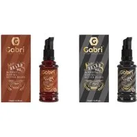 Gabri Professional Bartöl Gabri Professional 2 x Beard Oil - Bartöl Collection-Set je 75 ml, 2-tlg., 1 x mit Argan-Öl und 1 x mit Collagen, Spezielles Öl für einen gepflegten, gesunden Bart