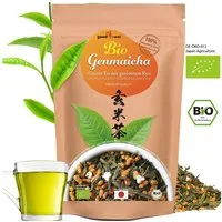 Goodwei Tee Japanischer Grüntee Genmaicha Reistee aus ökologischem Anbau, 250g, 1 x 250 g