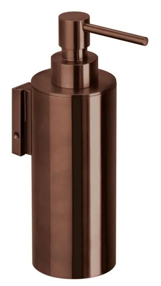 Herzbach Design iX Seifenspender wandhängend Edelstahl Copper, 21.811000.1.39 21.811000.1.39