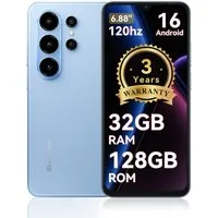 blackview Blackview Android 16 WAVE 10 (32+128) 120HZ 5000mAh AI Smartphone (6.8 Zoll, 32 MP Kamera, Fingerabdruck, Dual SIM 4G, Android 16)