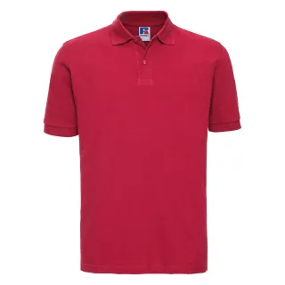 Russell Herren Polo-Shirt, Kurzarm (Rot)