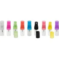 Kosmetex Sprühflasche Proben Parfüm-Zerstäuber f. Unterwegs, Probenzerstäuber, leer 2ml
