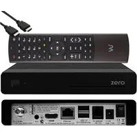 VU+ Zero HW Version 2, DVB-S2 Tuner Linux Full HD Sat Receiver - Schwarz SAT-Receiver
