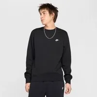 Nike Sportswear Sweatshirt M NK CLUB BB CREW kurzärmelige Ausführung, mit Rundhalsausschnitt, aus Jersey-Material