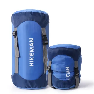 HIKEMAN Compression Sack for Sleeping Bag 210T Polyester Water Repellent Packing Stuff Storage Bag for Outdoors Travel C