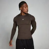 MP Herren Training Langarm-Baselayer - Schokolade - XL