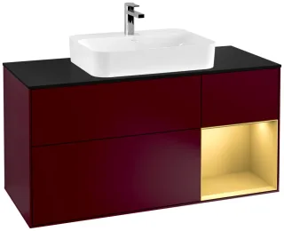 Villeroy & Boch Waschtischunterschrank Finion G42 1200x603x501mm Wandbel WT mit., G422HFHB G422HFHB