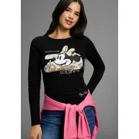 KangaROOS Langarmshirt mit süßem Minnie-Mouse Print