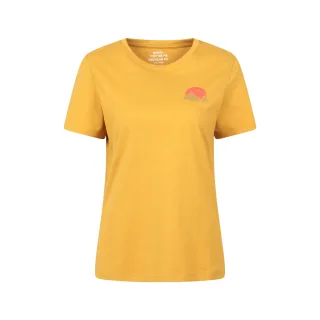 Mountain Warehouse - T-Shirt für Damen, Rückseitiger Aufdruck (Senf)