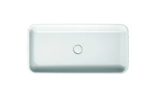 Bette Aufsatzwaschtisch Art, 80x40x11 cm weiß, A182-000 A182-000
