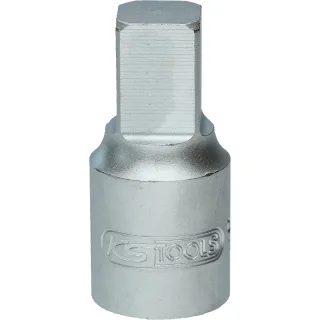KS Tools 3/8" Öldienst-Bit-Stecknuss für Innenvierkant-Schrauben - 150.9114