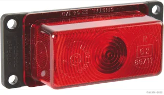 HERTH&BUSS Schlussleuchte, C5W rot - 82710048