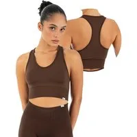 Smilodox Sport-BH Vonda, Sport Top Damen, Gym-BH für Workouts,Training & Yoga V-Ausschnitt, Seamless, Shaped Fit, Support-Bund, elastisch